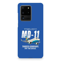 Thumbnail for McDonnell Douglas MD-11 - Cartoon - Samsung Case - Blue