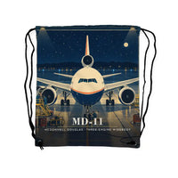 Thumbnail for McDonnell Douglas MD-11 - Drawstring Bag - 3D Scene