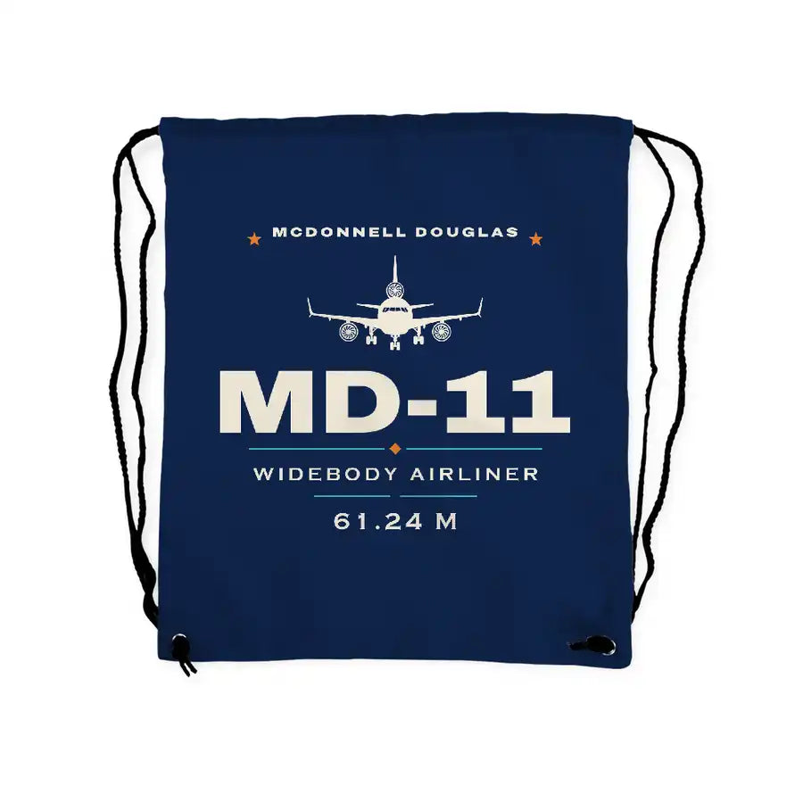 McDonnell Douglas MD-11 - Drawstring Bag - Heritage - Dark Blue