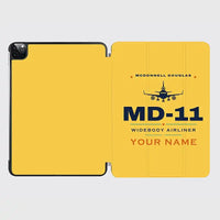 Thumbnail for McDonnell Douglas MD-11 - Heritage + Name - iPad Case - Yellow