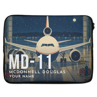 Thumbnail for McDonnell Douglas MD-11 - Laptop Sleeve + Name