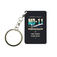 Thumbnail for McDonnell Douglas MD-11 - Original - Key Chain - Black