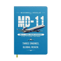 Thumbnail for McDonnell Douglas MD-11 - Original - Notebook - Turquoise