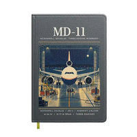 Thumbnail for McDonnell Douglas MD-11 - Poster - Notebook - Gray