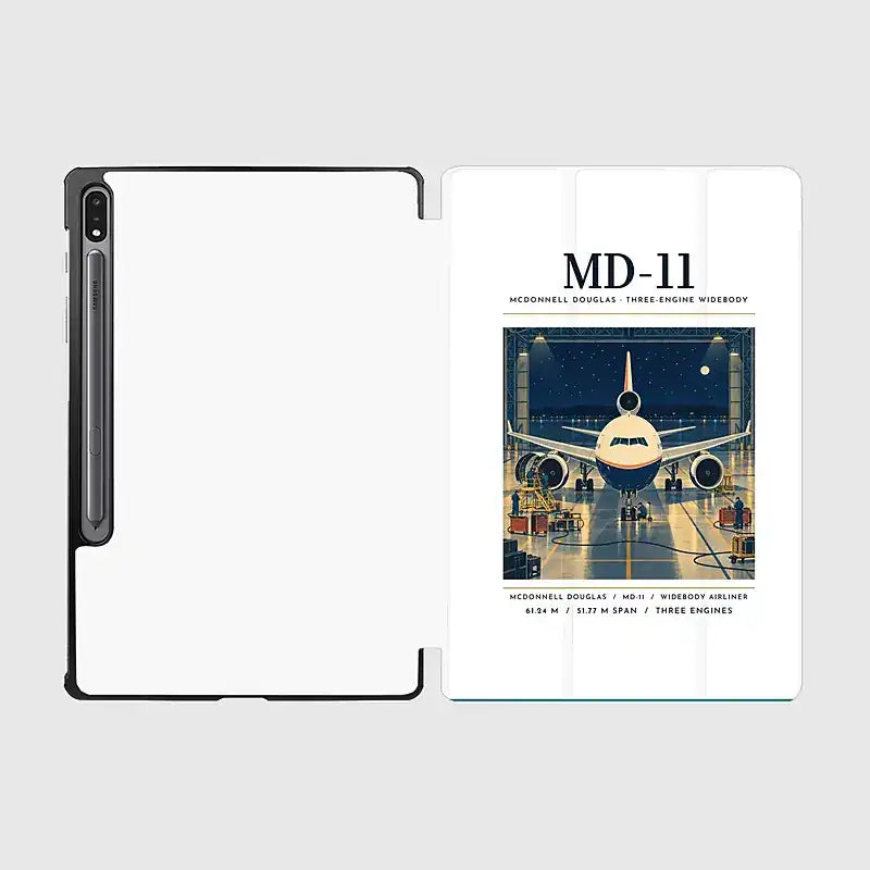 McDonnell Douglas MD-11 - Poster - Samsung Tablet - White