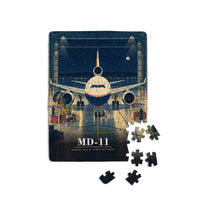 Thumbnail for McDonnell Douglas MD-11 - Vertical + Text - Canvas Puzzle