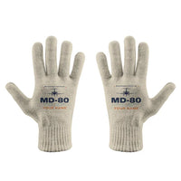 Thumbnail for McDonnell Douglas MD-80 - Gloves - Full - Heritage + Name - Beige