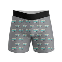 Thumbnail for McDonnell Douglas MD-80 - Men Boxers - Original Pattern - Gray