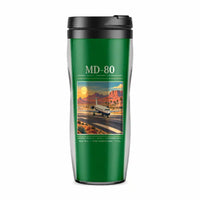 Thumbnail for McDonnell Douglas MD-80 - Poster - Plastic (No Holder) - Green