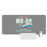 Thumbnail for McDonnell Douglas MD-90 - Cartoon - Desk Mat - Gray