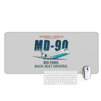 Thumbnail for McDonnell Douglas MD-90 - Cartoon - Desk Mat - Light Gray