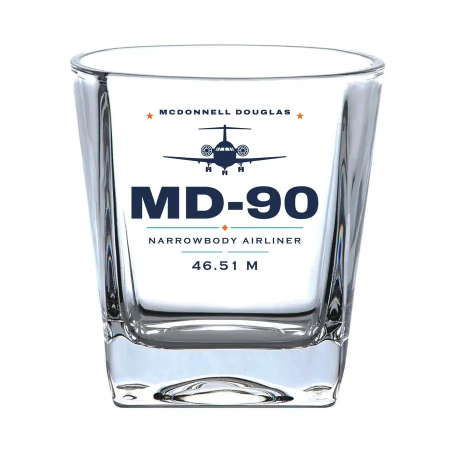 McDonnell Douglas MD-90 - Heritage - Whiskey Glass