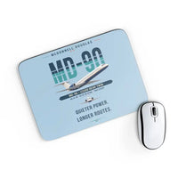 Thumbnail for McDonnell Douglas MD-90 - Original - Mouse Pad - Light Blue