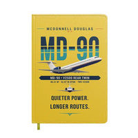 Thumbnail for McDonnell Douglas MD-90 - Original - Notebook - Yellow
