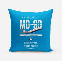 Thumbnail for McDonnell Douglas MD-90 - Original - Pillow - Turquoise