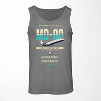 Thumbnail for McDonnell Douglas MD-90 - Original - Tank Top - Gray