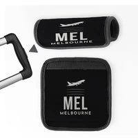 Thumbnail for Melbourne Airport (MEL) Luggage Handle Covers - Black
