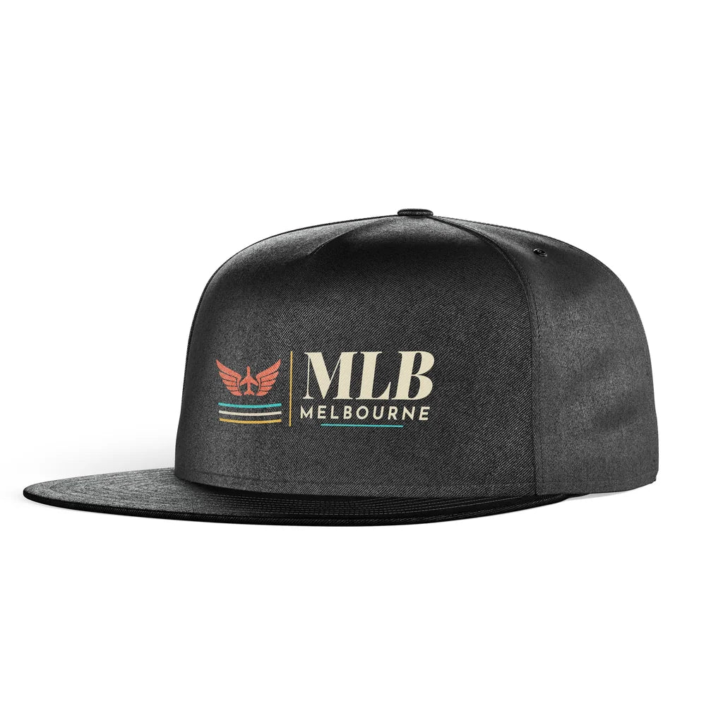 Melbourne Orlando International Airport (MLB) snapback - black