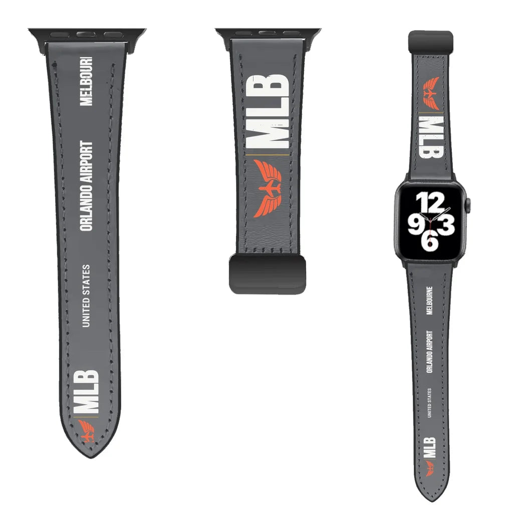 WBV6 | Melbourne Orlando International Airport MLB | Leather - Gray