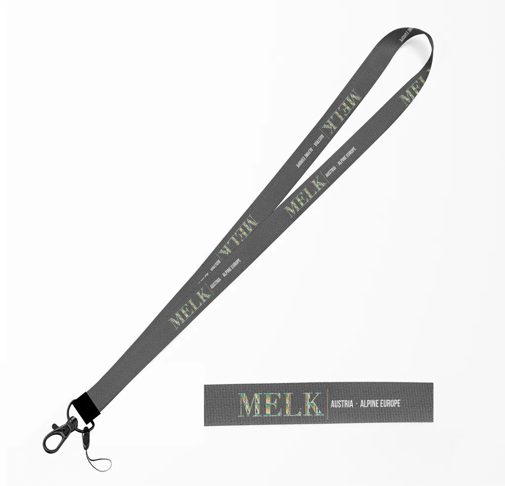 Melk City Series lanyard - gray