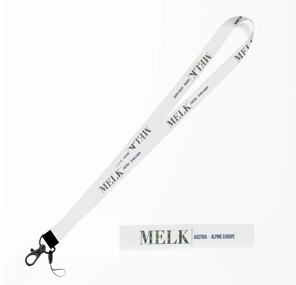 Melk City Series lanyard - white
