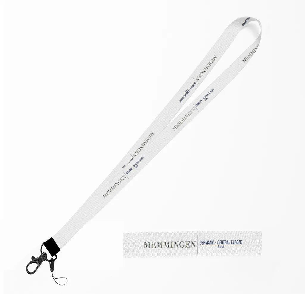 Memmingen City Series lanyard - white