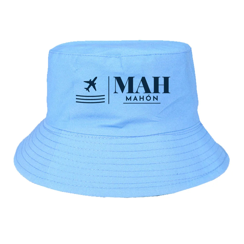 Menorca Airport MAH — Mahón (MAH) summer hat - light blue