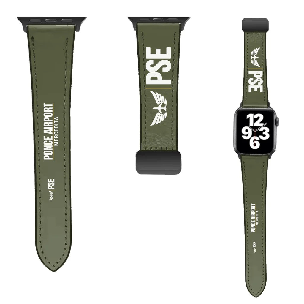 WBV6 | Mercedita Airport PSE — Ponce | Leather - Green Army