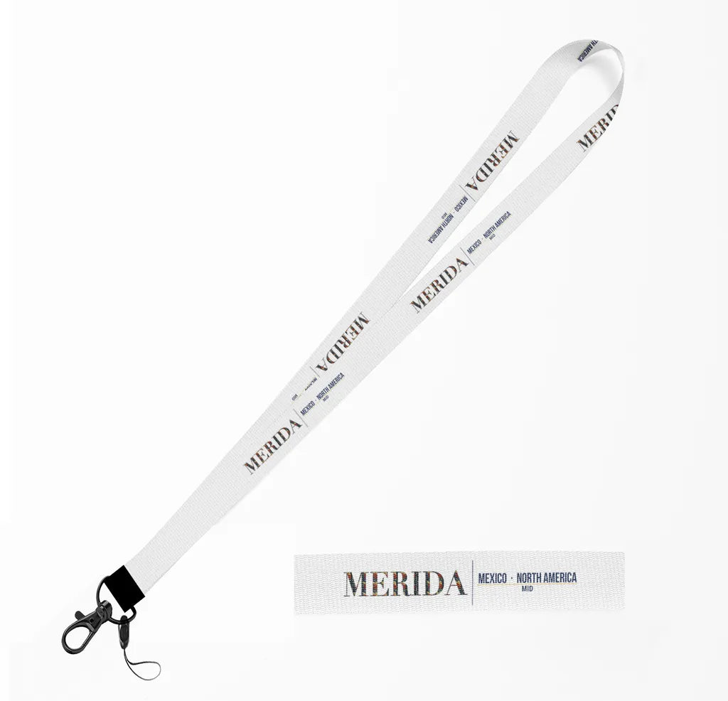 Merida City Series lanyard - white