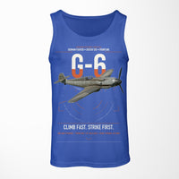 Thumbnail for Messerschmitt Bf 109G-6 design on blue tank top