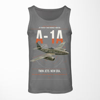 Thumbnail for Messerschmitt Me 262A-1a design on gray tank top