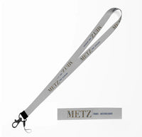 Thumbnail for Metz City Series lanyard - light gray