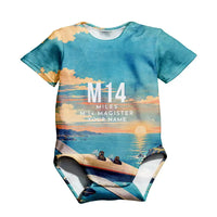 Thumbnail for Miles M.14 Magister 3D All-Over Print Clothing - Baby Bodysuit - 3D + Name