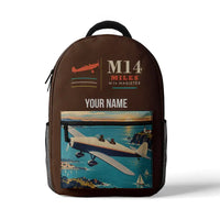 Thumbnail for Miles M.14 Magister - 3D Backpack - Brown + Name