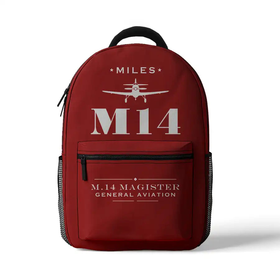 Miles M.14 Magister - 3D Backpack - Heritage - Red