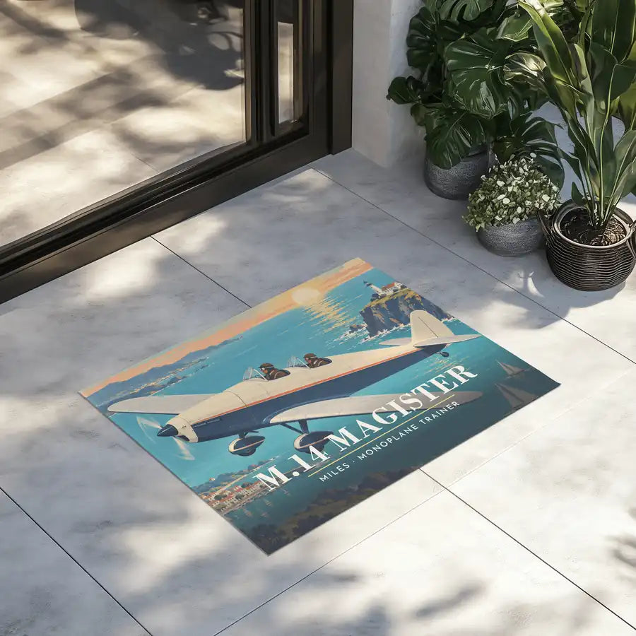 Miles M.14 Magister - 3D - Door Mat