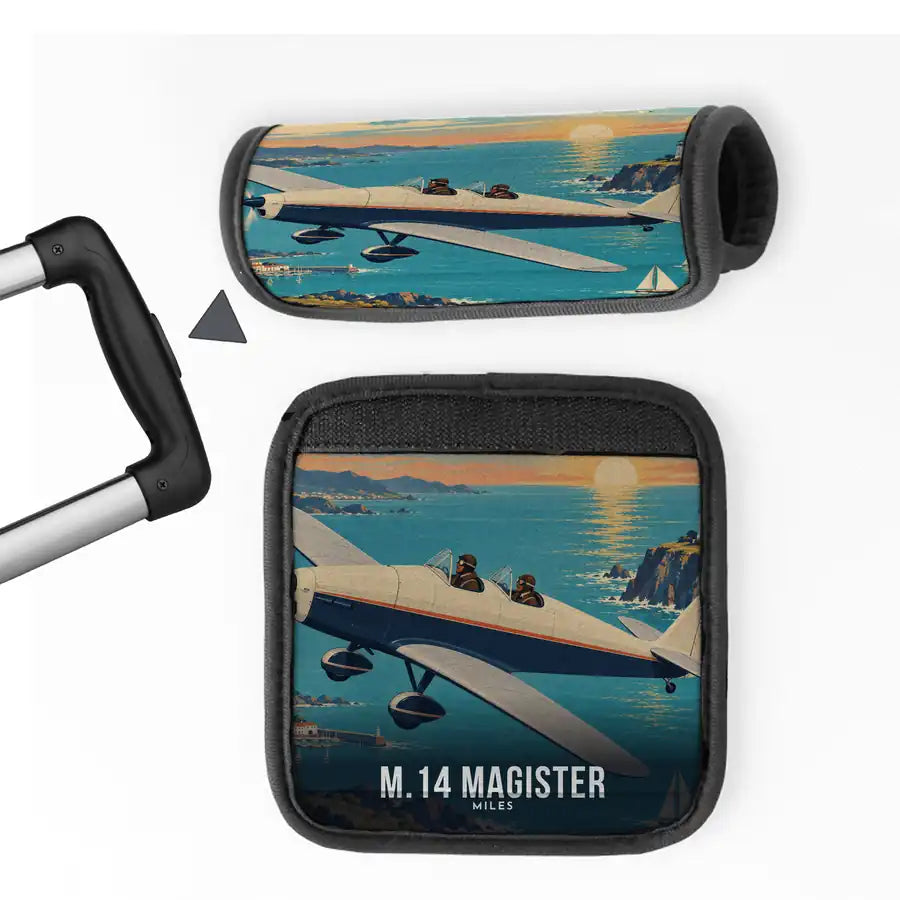 Miles M.14 Magister - 3D - Luggage Handle Cover - Full Print