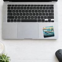 Thumbnail for Miles M.14 Magister - 3D - Square Sticker - Laptop