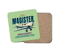 Thumbnail for Miles M.14 Magister - Cartoon - Coaster - Light Green