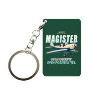 Thumbnail for Miles M.14 Magister - Cartoon - Key Chain - Dark Green