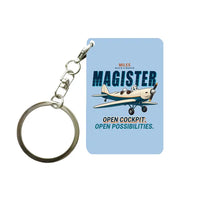Thumbnail for Miles M.14 Magister - Cartoon - Key Chain - Light Blue