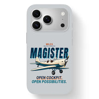 Thumbnail for Miles M.14 Magister - Cartoon - MagSafe iPhone 17 Pro - Light Gray