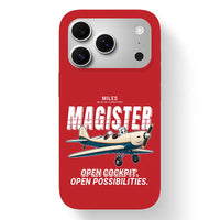 Thumbnail for Miles M.14 Magister - Cartoon - MagSafe iPhone 17 Pro - Red