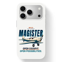 Thumbnail for Miles M.14 Magister - Cartoon - MagSafe iPhone 17 Pro - White