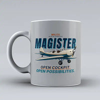 Thumbnail for Miles M.14 Magister - Cartoon - Mug - Light Gray