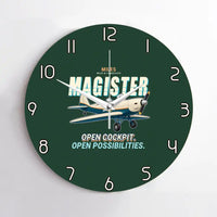 Thumbnail for Miles M.14 Magister - Cartoon - No Frame - Dark Green
