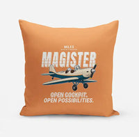 Thumbnail for Miles M.14 Magister - Cartoon - Pillow - Orange