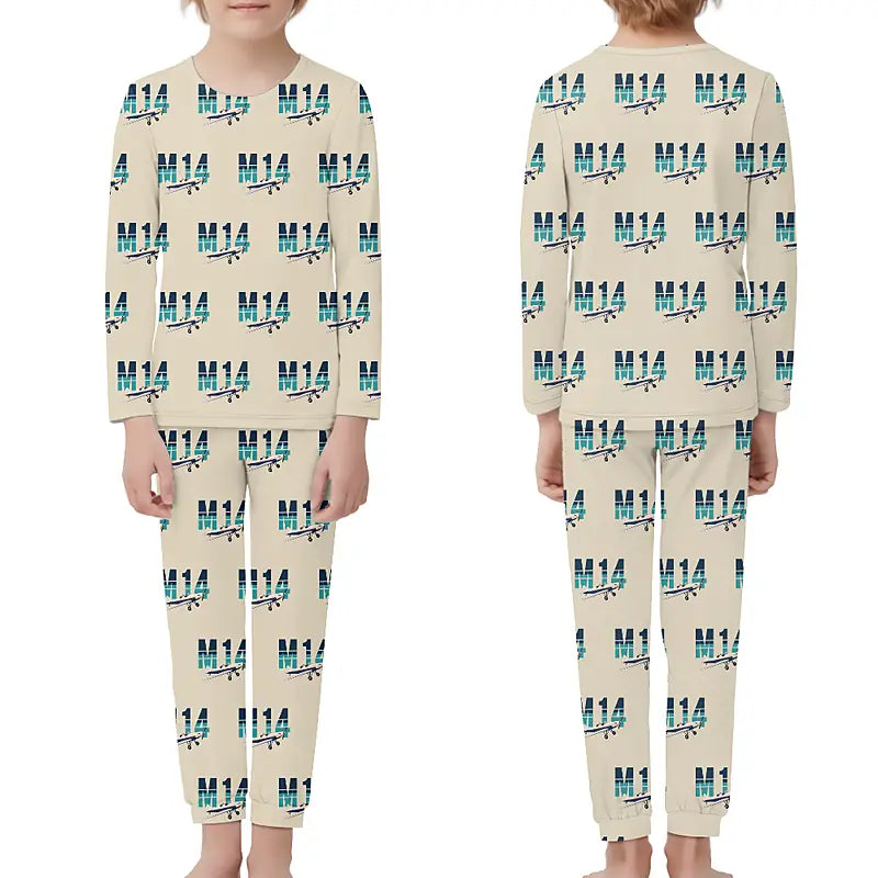 Miles M.14 Magister - Children Pajamas - Original Pattern - Beige