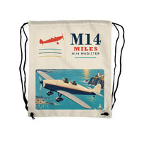 Thumbnail for Miles M.14 Magister - Drawstring Bag - Classic - Beige