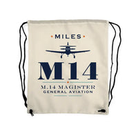 Thumbnail for Miles M.14 Magister - Drawstring Bag - Heritage - Beige